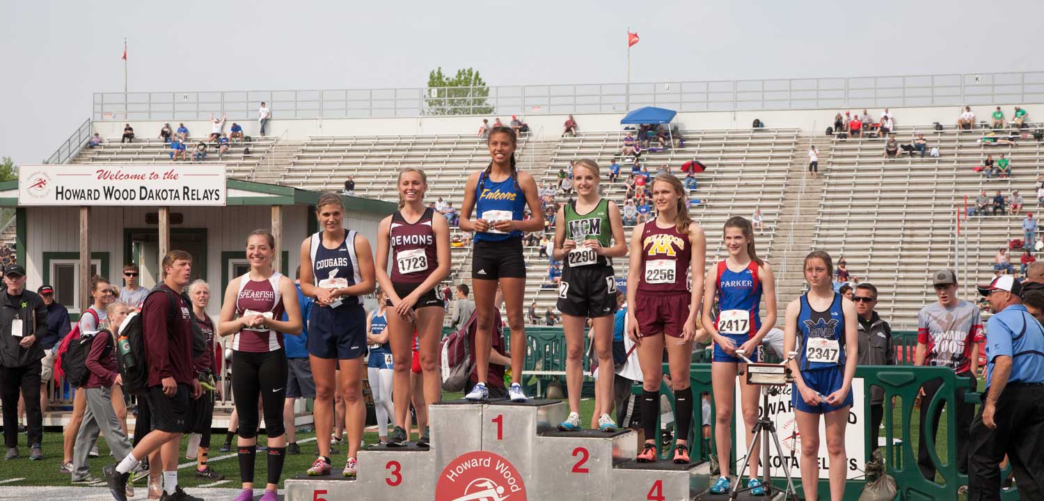 winners Howard Wood Dakota Relays